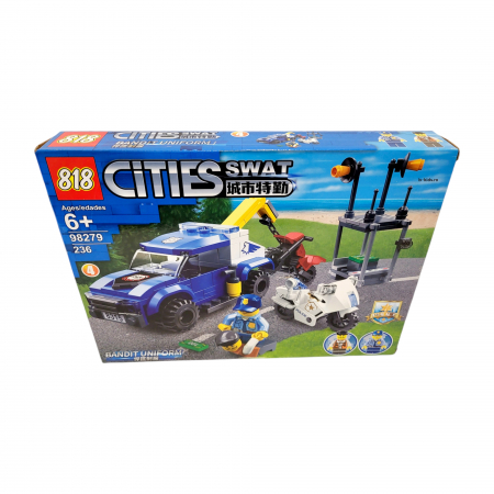 Set constructie tip Lego - Cities Swat, Police, no.4, 236 piese [1]
