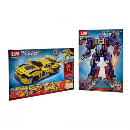 Set contructie format din 2 roboti Transformars [3]