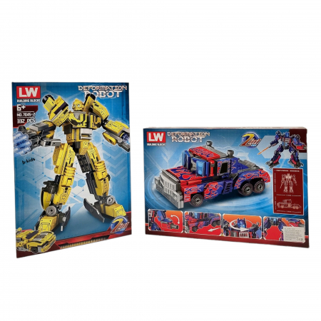 Set contructie format din 2 roboti Transformars [4]