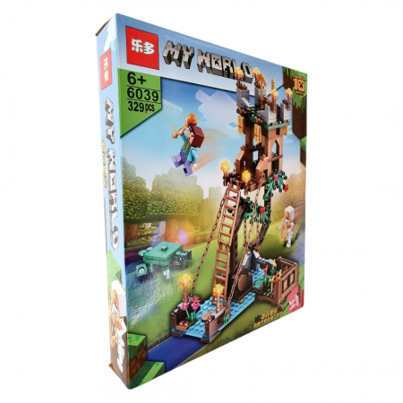 Set contructie mare - MyWorld Minecraft - 329 piese, 6+ [1]
