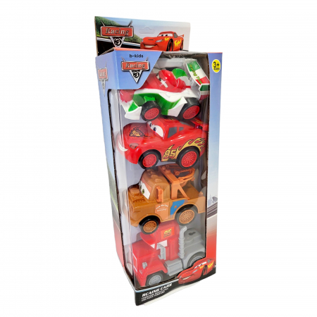 Set cu 4 masinute Cars - Raicing 3 [4]