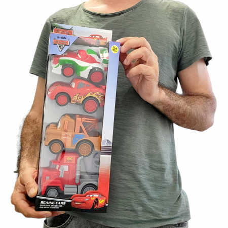 Set cu 4 masinute Cars - Raicing 3 [7]