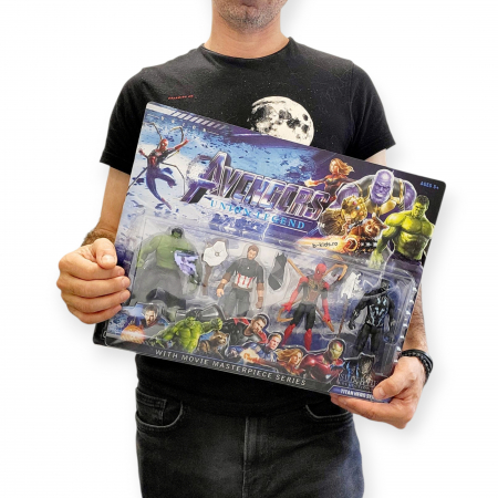 Set cu 4 super eroi Avcngcrs Union Legeng, cu Hulk [3]