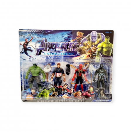 Set cu 4 super eroi Avcngcrs Union Legeng, cu Hulk [2]