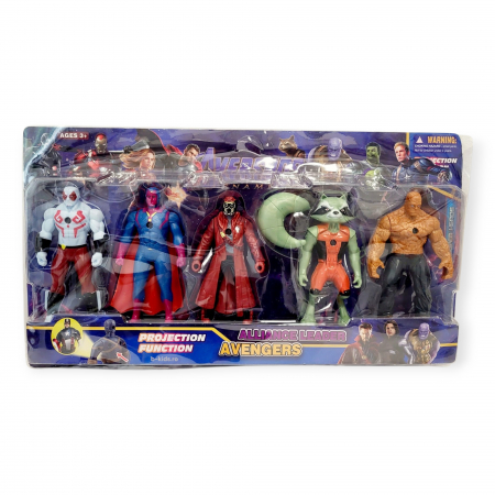 Set cu 5 super eroi Avengers care proiecteaza imagini [2]