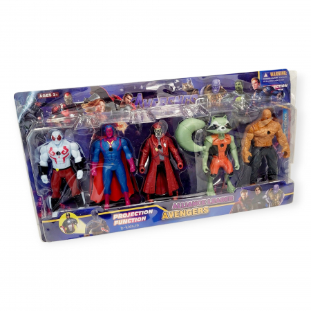 Set cu 5 super eroi Avengers care proiecteaza imagini [1]