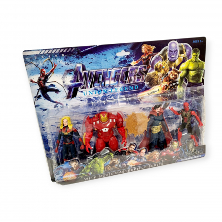 Set cu 4 super eroi Avcngcrs Union Legeng, cu Iron-Man [2]