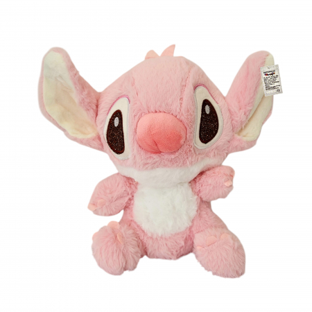Set doua Jucari de plus Angel Stitch & Zenuk Stitch personaj din Lilo Stitch,  22 cm cu ochii sclipitori [2]