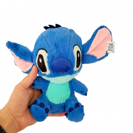 Set doua Jucari de plus Angel Stitch & Zenuk Stitch personaj din Lilo Stitch,  22 cm cu ochii sclipitori [5]