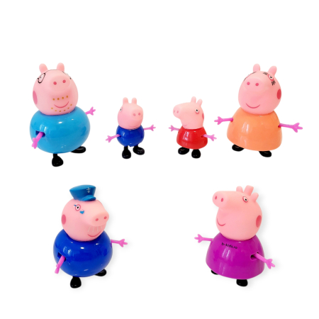 Set Figurine 6 Peppa Pig și Familia! [2]