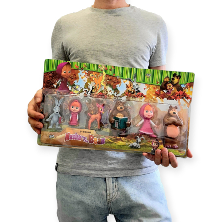Set Figurine "Masha and the Bear" – Aventuri din Pădurea Magică [3]
