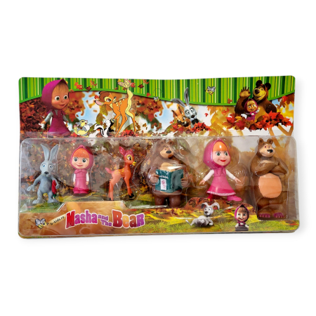 Set Figurine "Masha and the Bear" – Aventuri din Pădurea Magică [2]