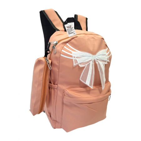 Set ghiozdan cu gentuta si penar, model cu funda, corai [1]