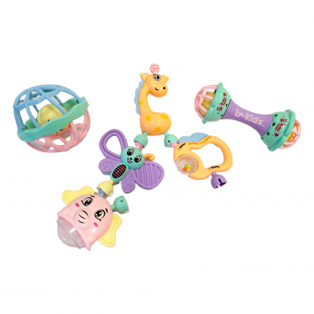 Set jucarii zdranganele bebe 2 in 1 [2]
