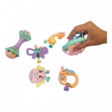 Set jucarii zdranganele bebe 2 in 1 [1]