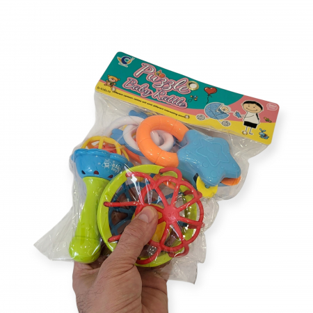 Set jucarii zdranganele bebe, Baby Rattle, 6 jucarii [1]