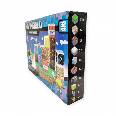 Set Magnetic My World – 32 piese + 2 figurine [4]