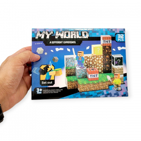 Set Magnetic My World – 32 piese + 2 figurine [3]