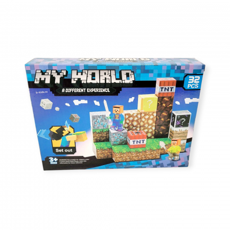 Set Magnetic My World – 32 piese + 2 figurine [2]