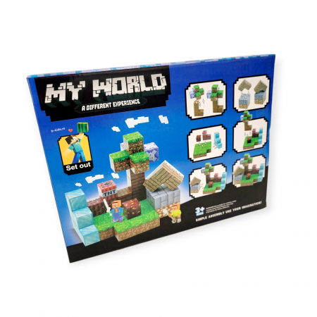 Set Magnetic My World – 50 piese + 2 figurine [5]