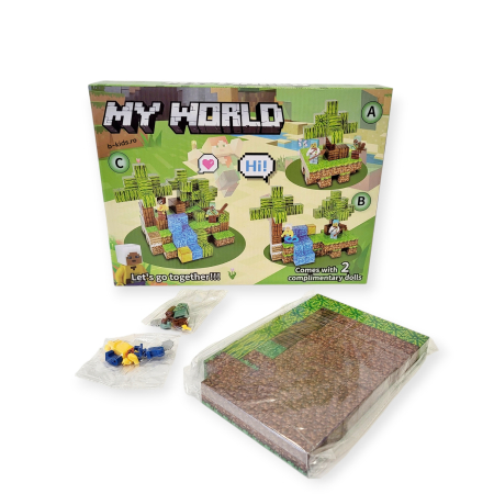 Set Magnetic My World – 53 piese + 2 figurine [2]