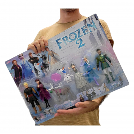Set mare 7 figurine Frozen 2 - cu lumini [4]
