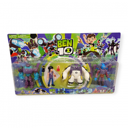 Set mare cu 4 figurine Ben 10, Eroi diferiti [2]
