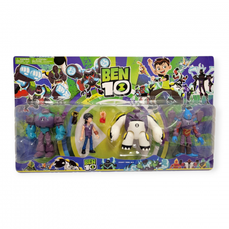 Set mare cu 4 figurine Ben 10, Eroi diferiti [1]
