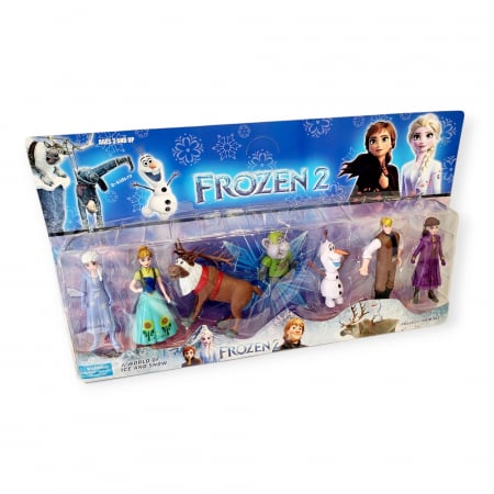 Pentru fetite - Set mare cu 7 figurine Frozen 2
