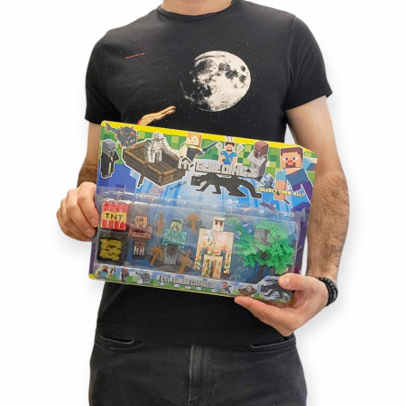Set cu diferite figurine si accesorii, Minecraft [7]