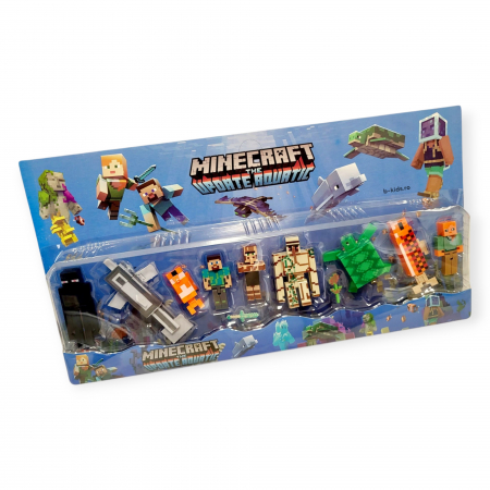 Set mare cu diferite figurine, personaje marine si accesorii Minecraft [1]