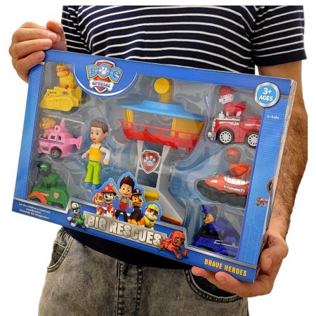 Set Patrula Catelusilor cu turnul de control, Big Rescues [3]