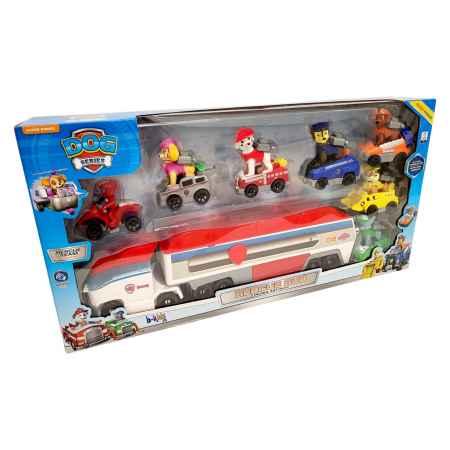 Set Mare Patrula Catelusilor Tir, masinute si figurine, Paw Patrol [4]
