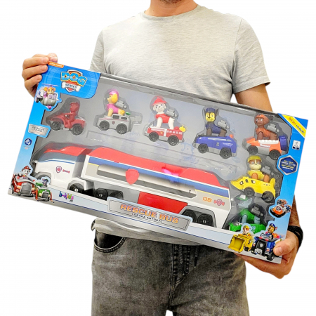 Set Mare Patrula Catelusilor Tir, masinute si figurine, Paw Patrol [5]