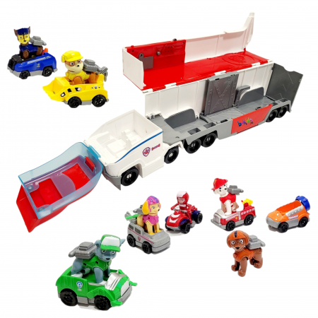 Set Mare Patrula Catelusilor Tir, masinute si figurine, Paw Patrol [3]