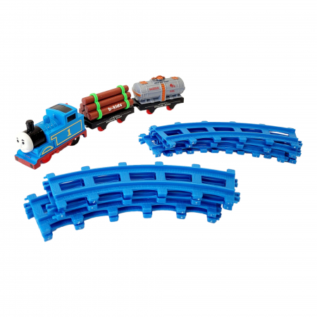 Set trenulet Thomas cu 2 vagoane plus sine ( 11 piese ) [2]