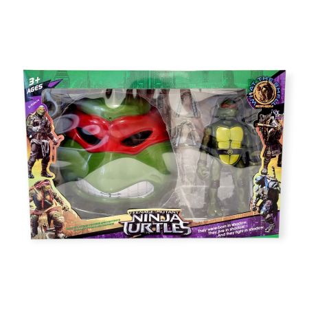 Set Mască și Figurină Țestoasele Ninja [6]