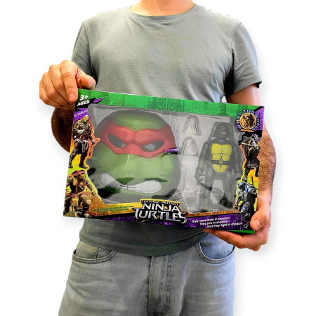 Set Mască și Figurină Țestoasele Ninja [8]