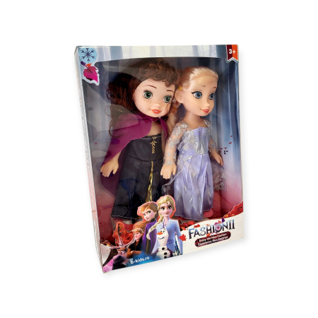 Jucarii - Set Păpuși Fashion II – Anna și Elsa: O Nouă Aventură Înghețată!