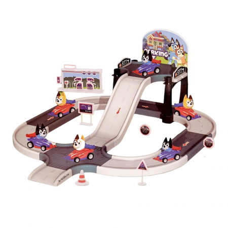 Set parcare Bluey cu 2 masinute [2]