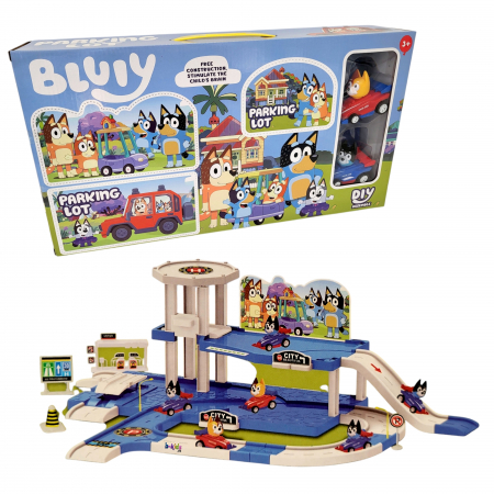 Set parcare Bluey cu masinute [1]