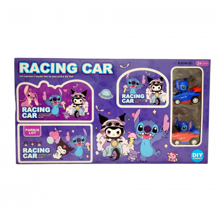 Set parcare Lilo și Stitch cu masinute [5]