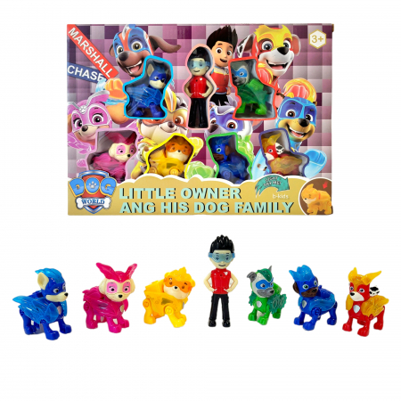 Figurine - Set Patrula Catelusilor cu lumini