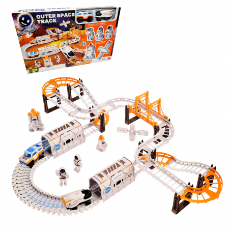 Seturi - Set pista de curse spatiala de construit - Outer Space Track , mare