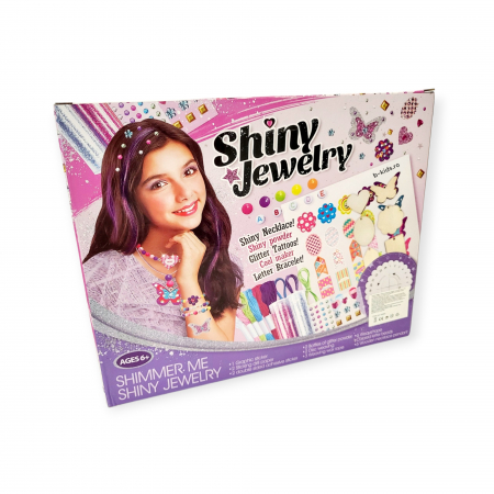 Set Shiny Jewelry – Bijuterii strălucitoare pentru fetițe creative! [3]