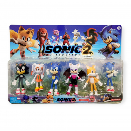 Set Sonic 6 figurine - The Hedgehog [5]