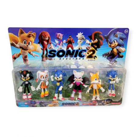 Set Sonic 6 figurine - The Hedgehog [4]