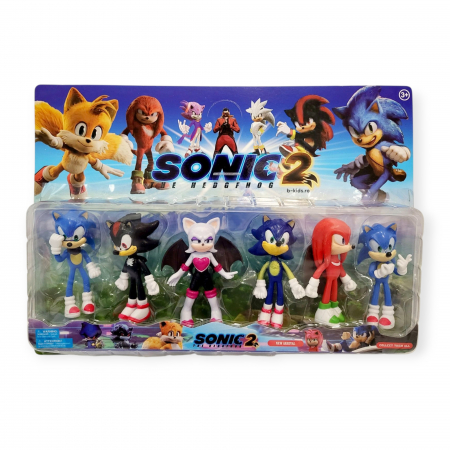 Set Sonic 6 figurine - The Hedgehog [3]