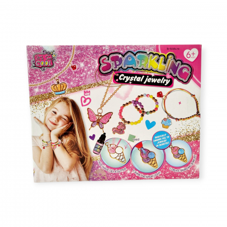Set Sparkling Crystal Jewelry – Creează bijuterii strălucitoare și magice! [1]
