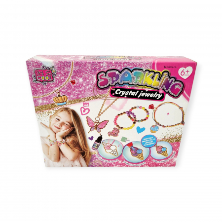 Set Sparkling Crystal Jewelry – Creează bijuterii strălucitoare și magice! [2]